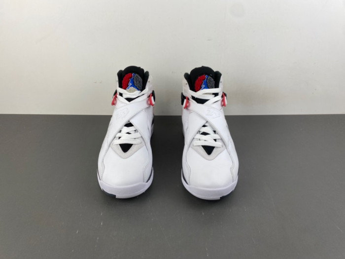 Jordan 8 Retro White True Red (2025)
