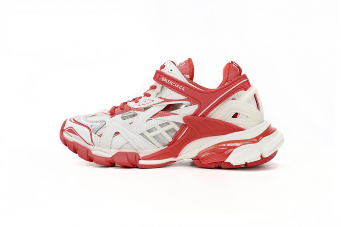 belanciaga Track 2 Sneaker Military Black White Red 568615 W2GN3 1293