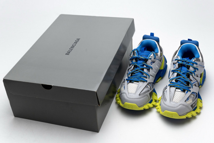 belanciaga Tess S.Grey Blue Yellow 542023 W1GB9 6509