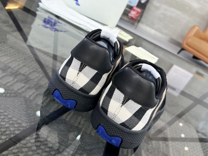 Bur*berry Check Terrace Sneakers