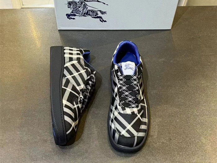 Bur*berry Check Terrace Sneakers BBR--3006