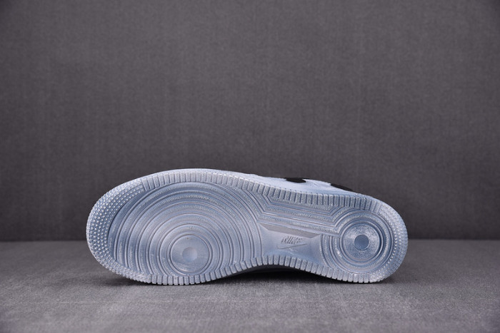 chrome hearts x nike air force 1 low 07 blue/black/white cw2288-111