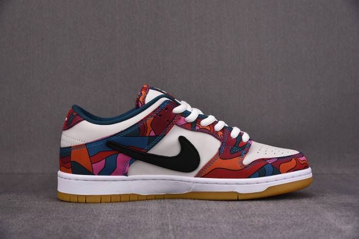 nike sb dunk low pro parra abstract art (2021) dh7695-600