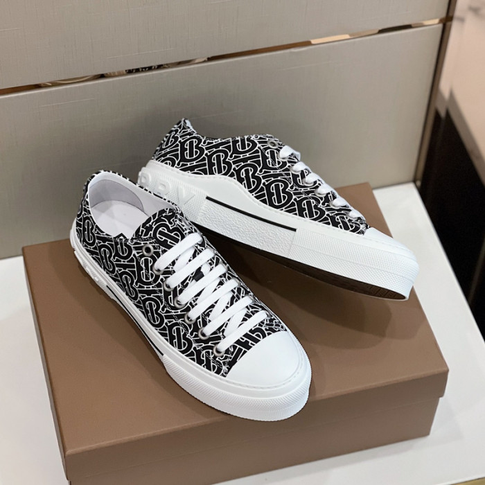 Bur*berry Vintage Check Cotton Sneakers