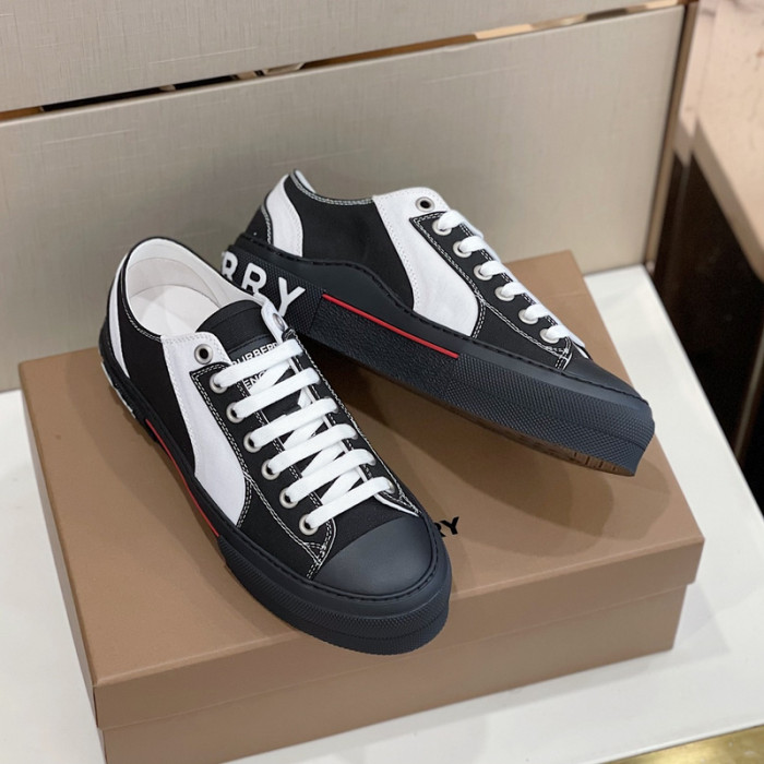Bur*berry Vintage Check Cotton Sneakers