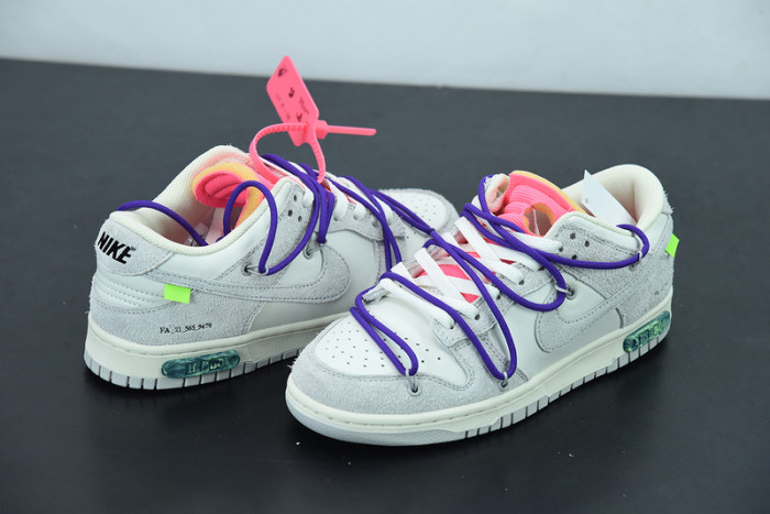ow x dunk low 