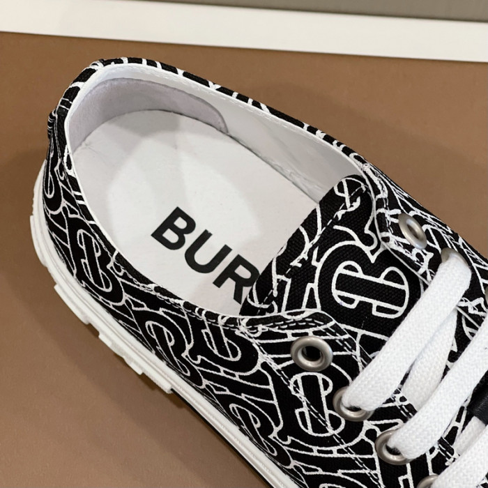 Bur*berry Vintage Check Cotton Sneakers