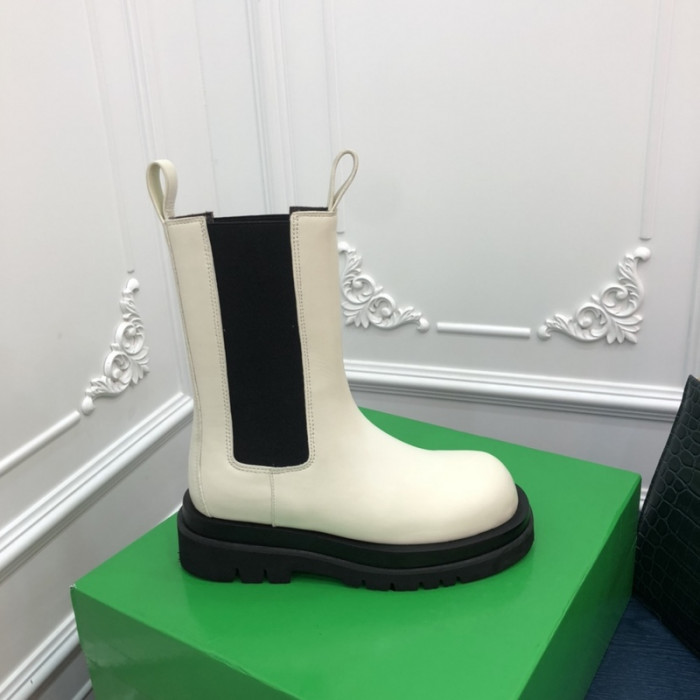 Botteg*Venta Tire Leather Ankle boots