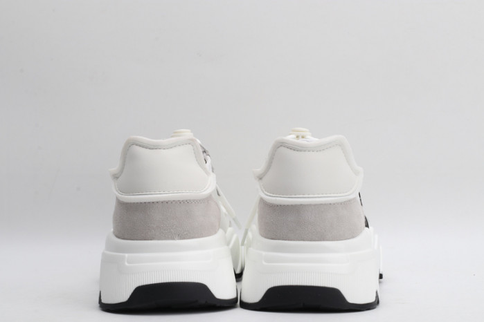 mixed-material daymaster sneakers