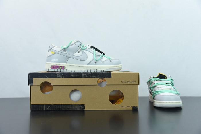 ow x dunk low 