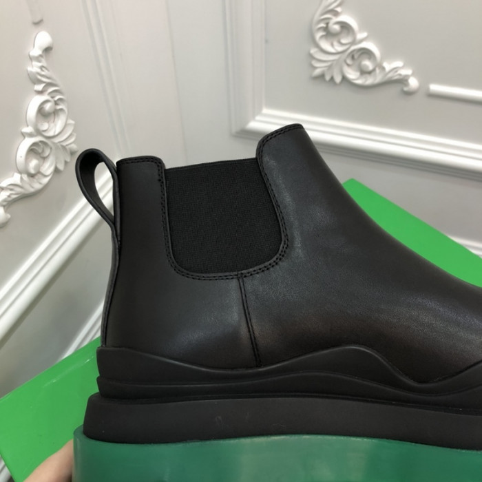 Botteg*Venta Tire Leather Ankle boots