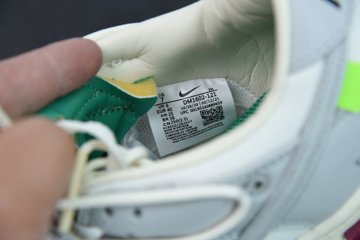 ow x dunk low 