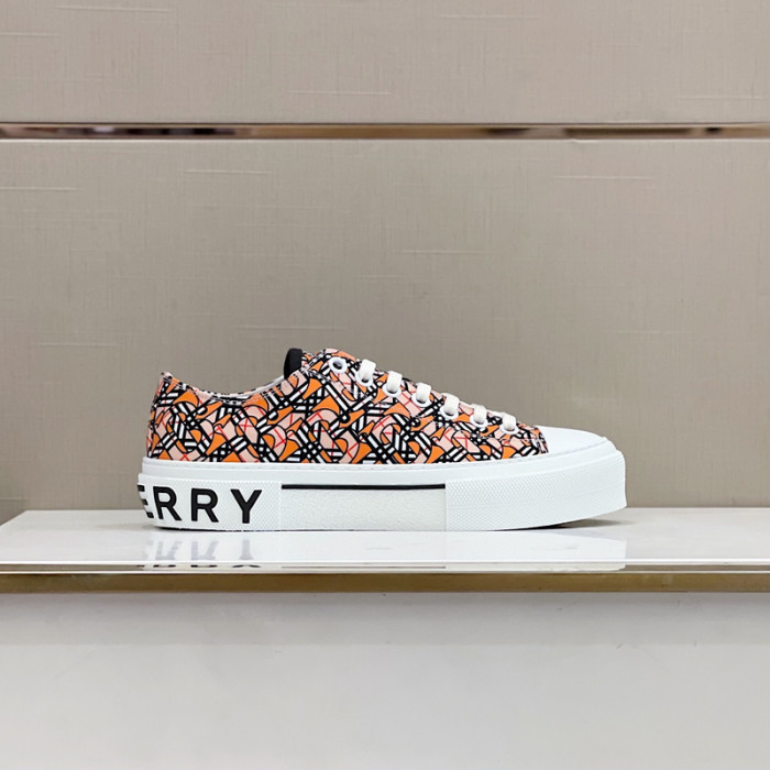 Bur*berry Vintage Check Cotton Sneakers