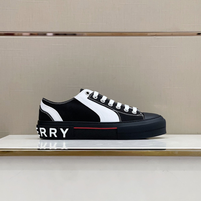 Bur*berry Vintage Check Cotton Sneakers